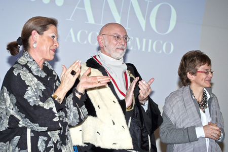 Inaugurazione a.a. 2014/2015 - Rosa Gatti, Paolo Comanducci ed Elena Cattaneo