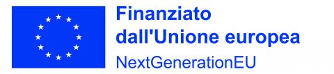 «Finanziato dall'Unione europea - NextGenerationEU»